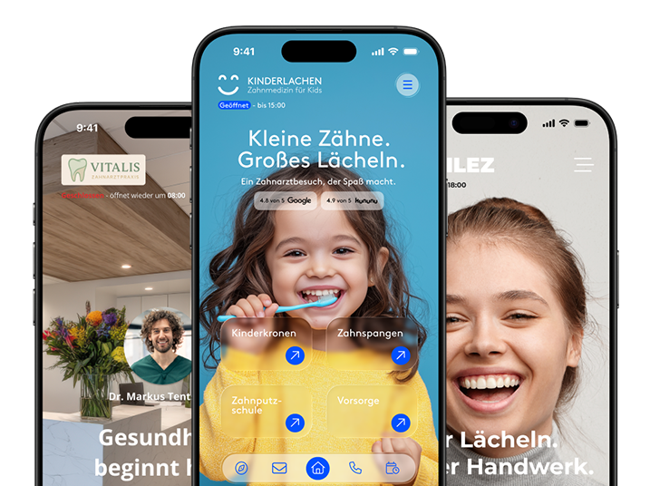 docVolution - praxis-website-like-an-app